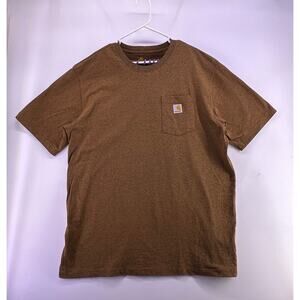Brown Copper Carhartt Tshirt Size XL